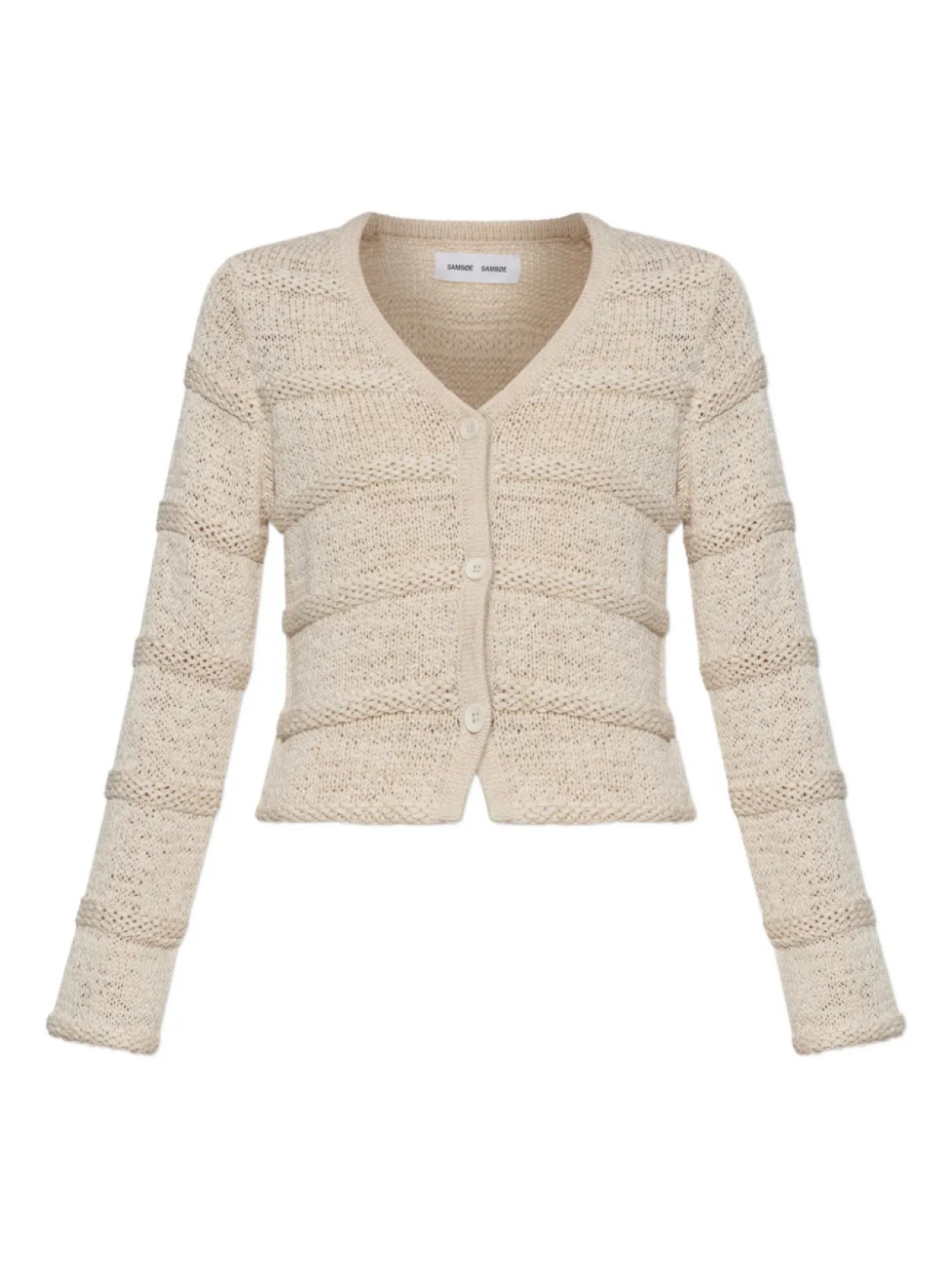 Кардиган с круглым вырезом SAMSOE SAMSOE, нейтральный
Кардиган с круглым вырезом SAMSOE SAMSOE, нейтральный