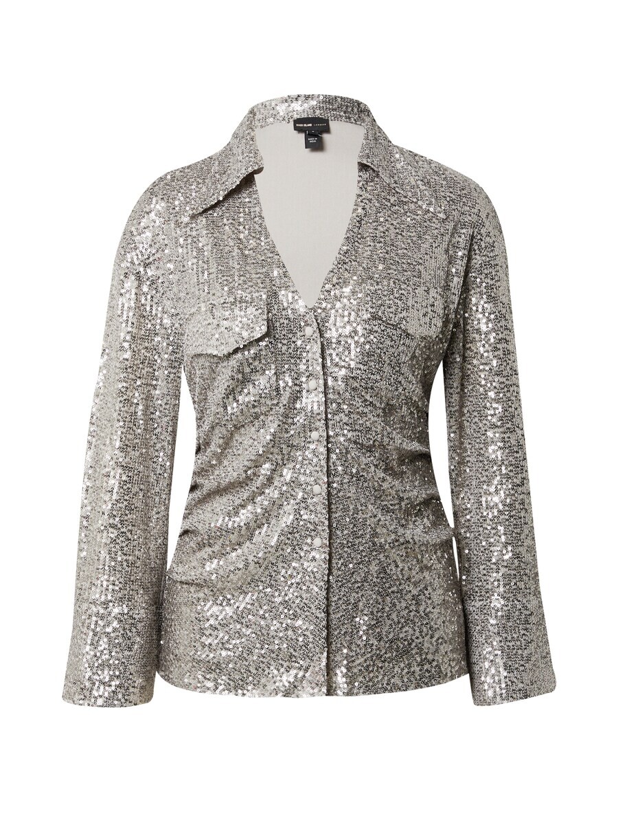 Блуза River Island Blouse, серебристо-серый
Блуза River Island Blouse, серебристо-серый