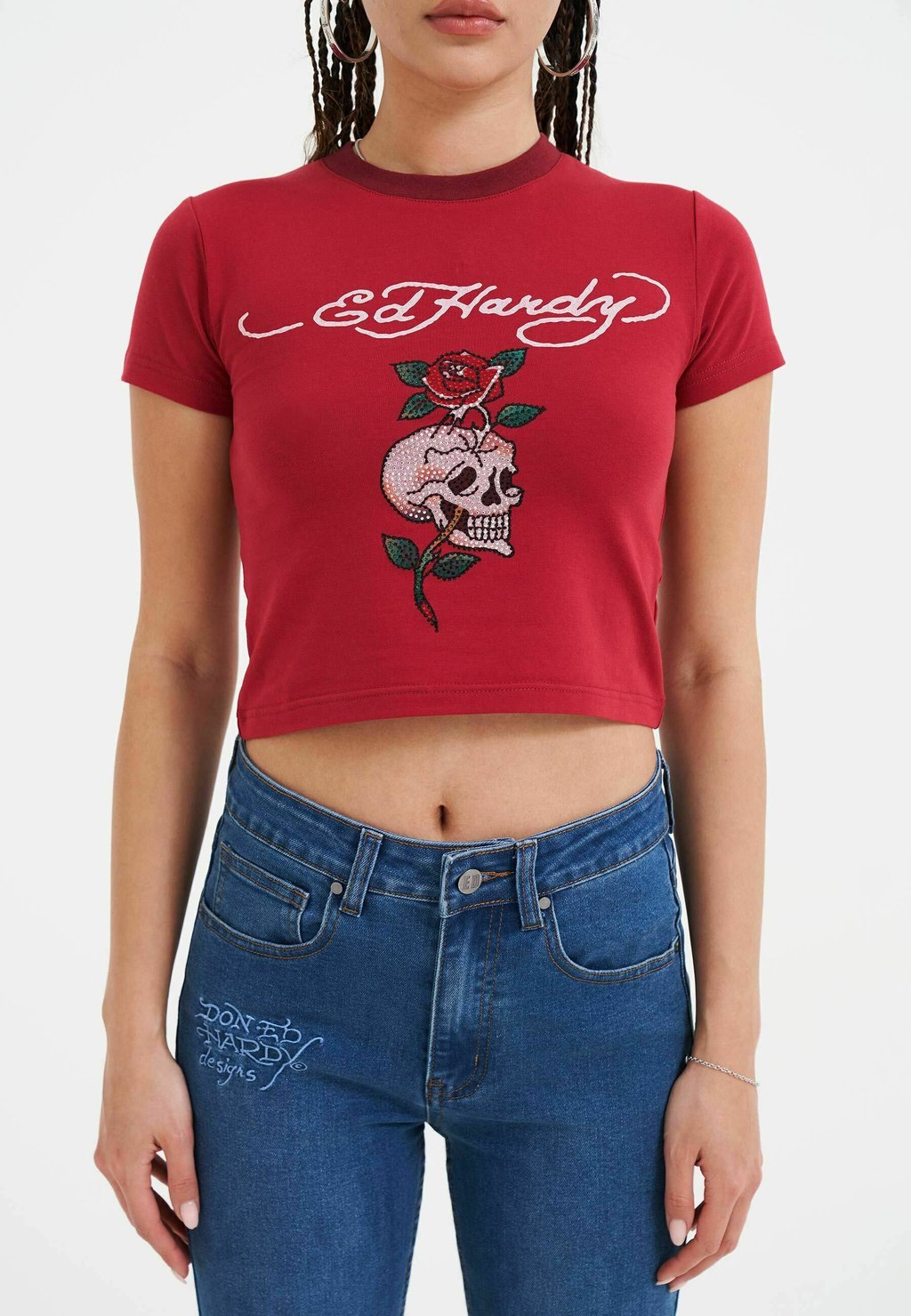 Футболка с принтом Ed Hardy, красный
Футболка с принтом Ed Hardy, красный