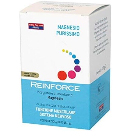 Добавка Vital Factors Reinforce Pure Magnesium 150 г
Добавка Vital Factors Reinforce Pure Magnesium 150 г