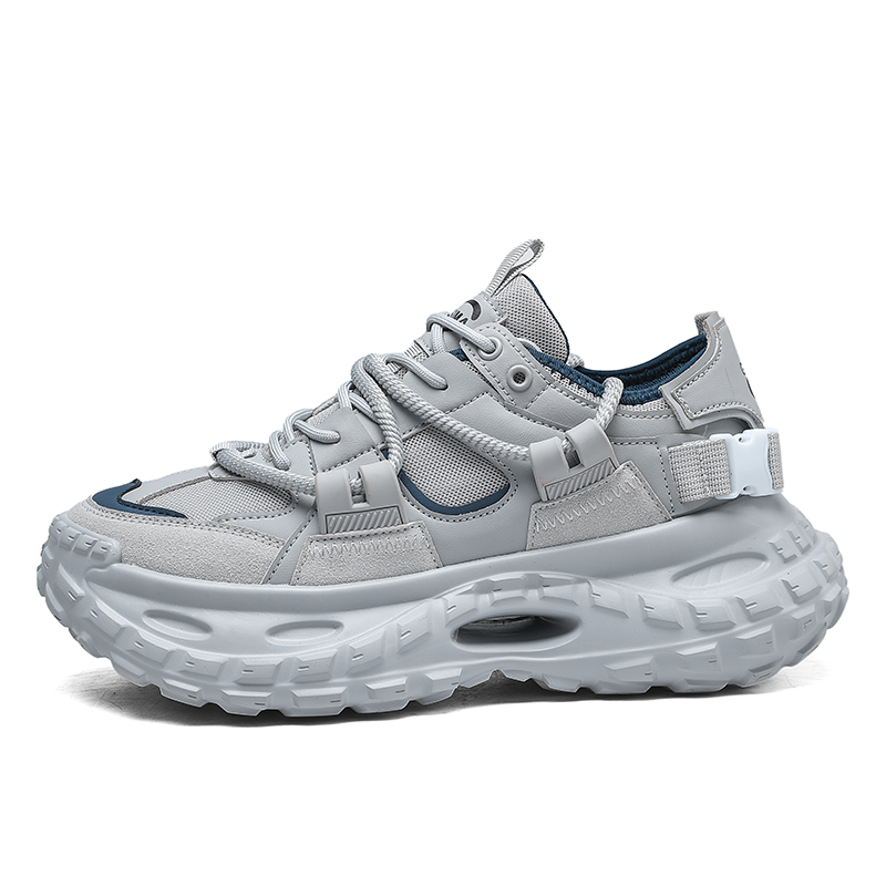 JANECO Серые мужские противоскользящие износостойкие дышащие массивные кроссовки, цвет Gray
JANECO Серые мужские противоскользящие износостойкие дышащие массивные кроссовки, цвет Gray