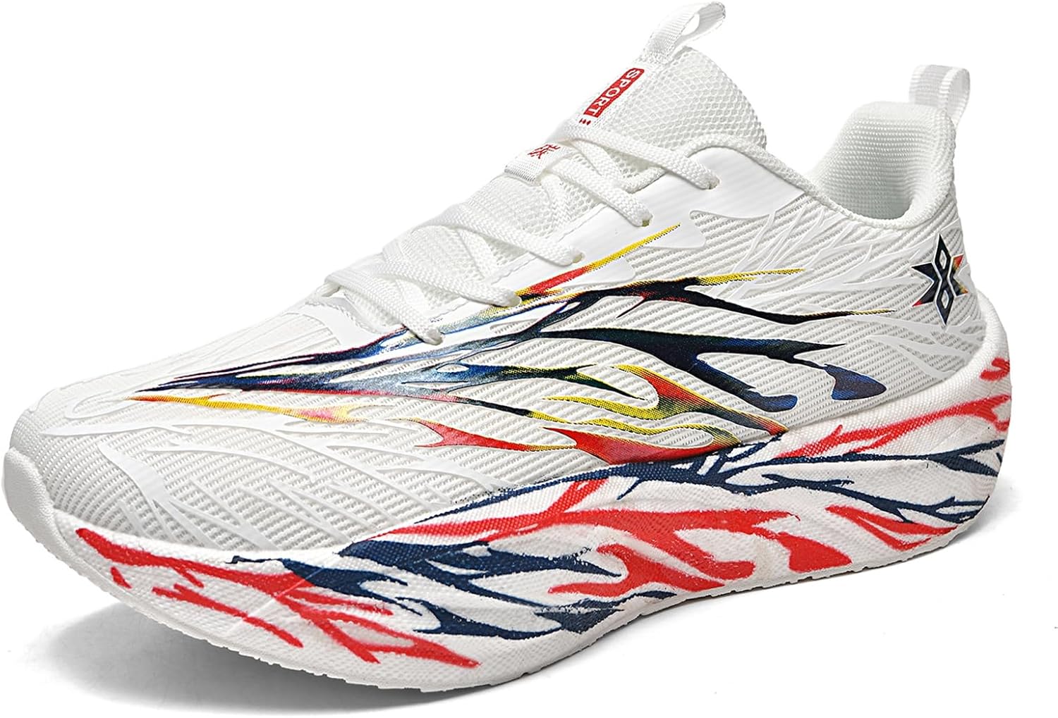 Мужские кроссовки с сеткой, шнуровкой, круглым носком, толстой и мягкой подошвой, удобные для бега, с противоскользящей амортизацией, повседневные спортивные кроссовки, подходят для занятий спортом на кампусе, прогулок и тренажерного зала Negyan...
Мужские кроссовки с сеткой, шнуровкой, круглым носком, толстой и мягкой подошвой, удобные для бега, с противоскользящей амортизацией, повседневные спортивные кроссовки, подходят для занятий спортом на кампусе, прогулок и тренажерного зала Negyan...