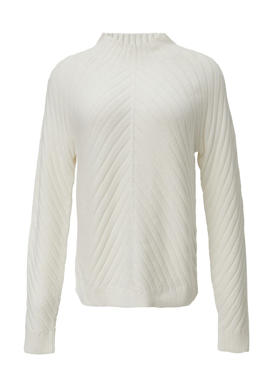 Тонкий вязаный свитер comma casual identity Sweater, белый
Тонкий вязаный свитер comma casual identity Sweater, белый