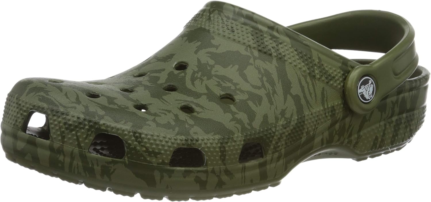 Унисекс сабо Crocs Classic с графическим принтом, зеленый
Унисекс сабо Crocs Classic с графическим принтом, зеленый
