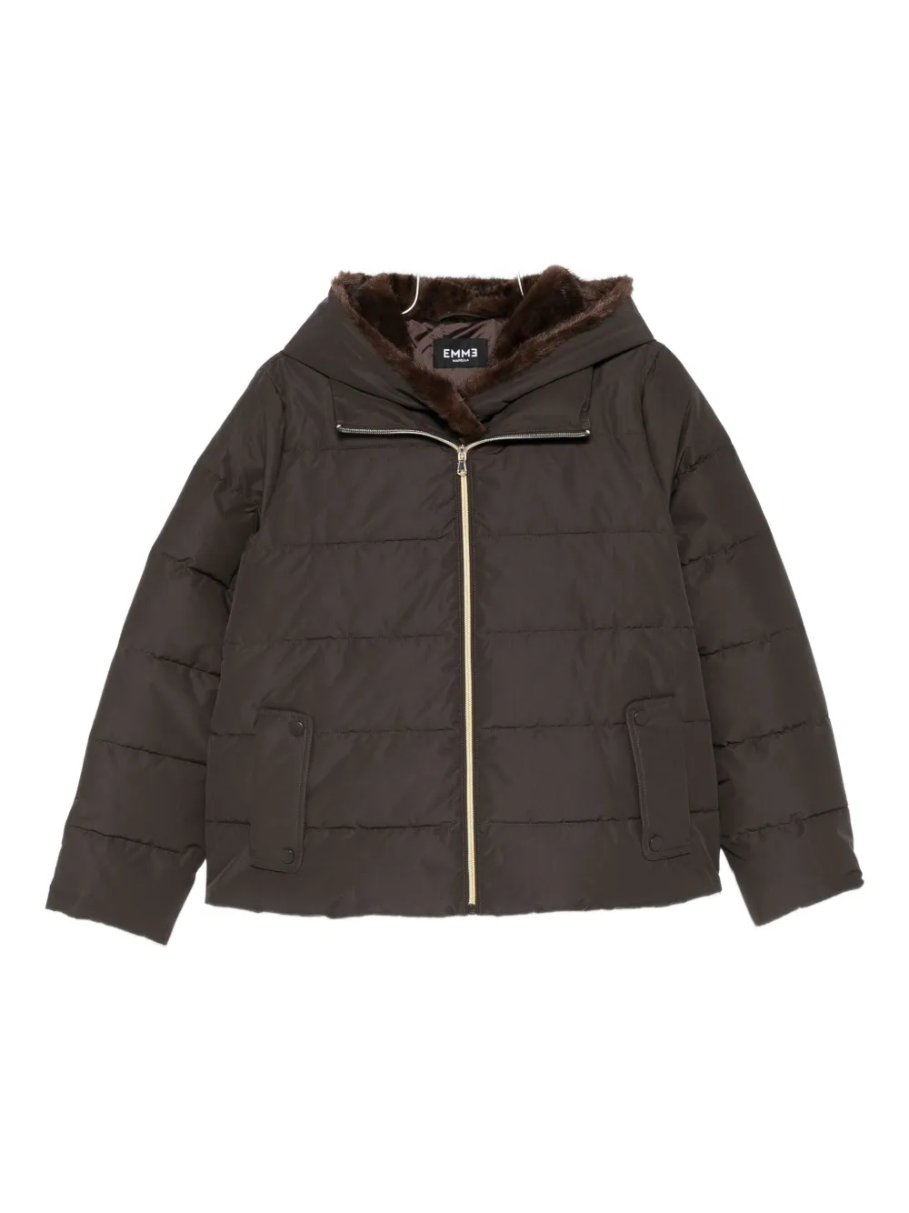 Укороченная пуховая куртка с капюшоном Marella, коричневый
Укороченная пуховая куртка с капюшоном Marella, коричневый