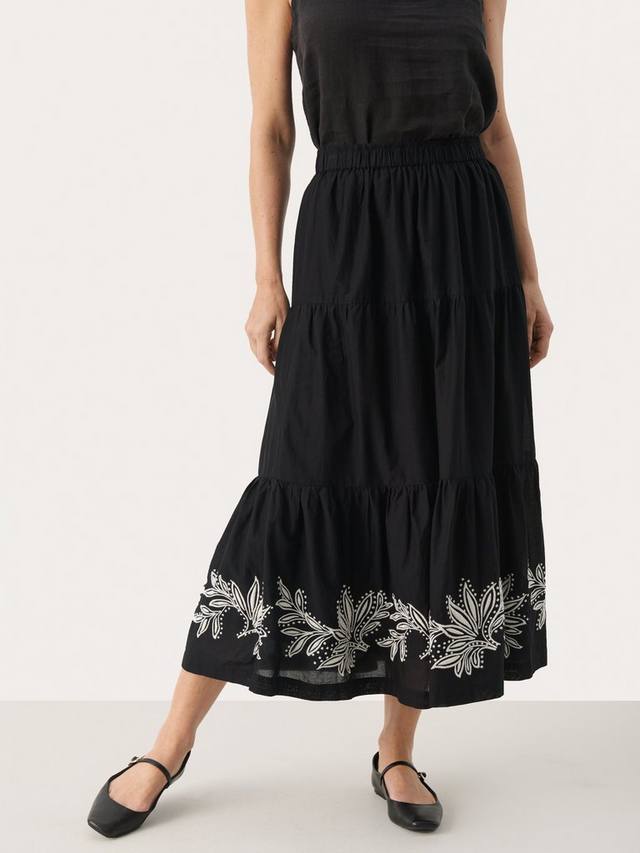 Юбка Gyrithe с вышитой каймой Part Two, White
Юбка Gyrithe с вышитой каймой Part Two, White