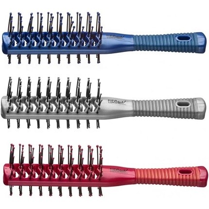 Щетка-скелетон с двойной ручкой унисекс, резиновая туннельная расцветка, черный, Eurostil
Щетка-скелетон с двойной ручкой унисекс, резиновая туннельная расцветка, черный, Eurostil