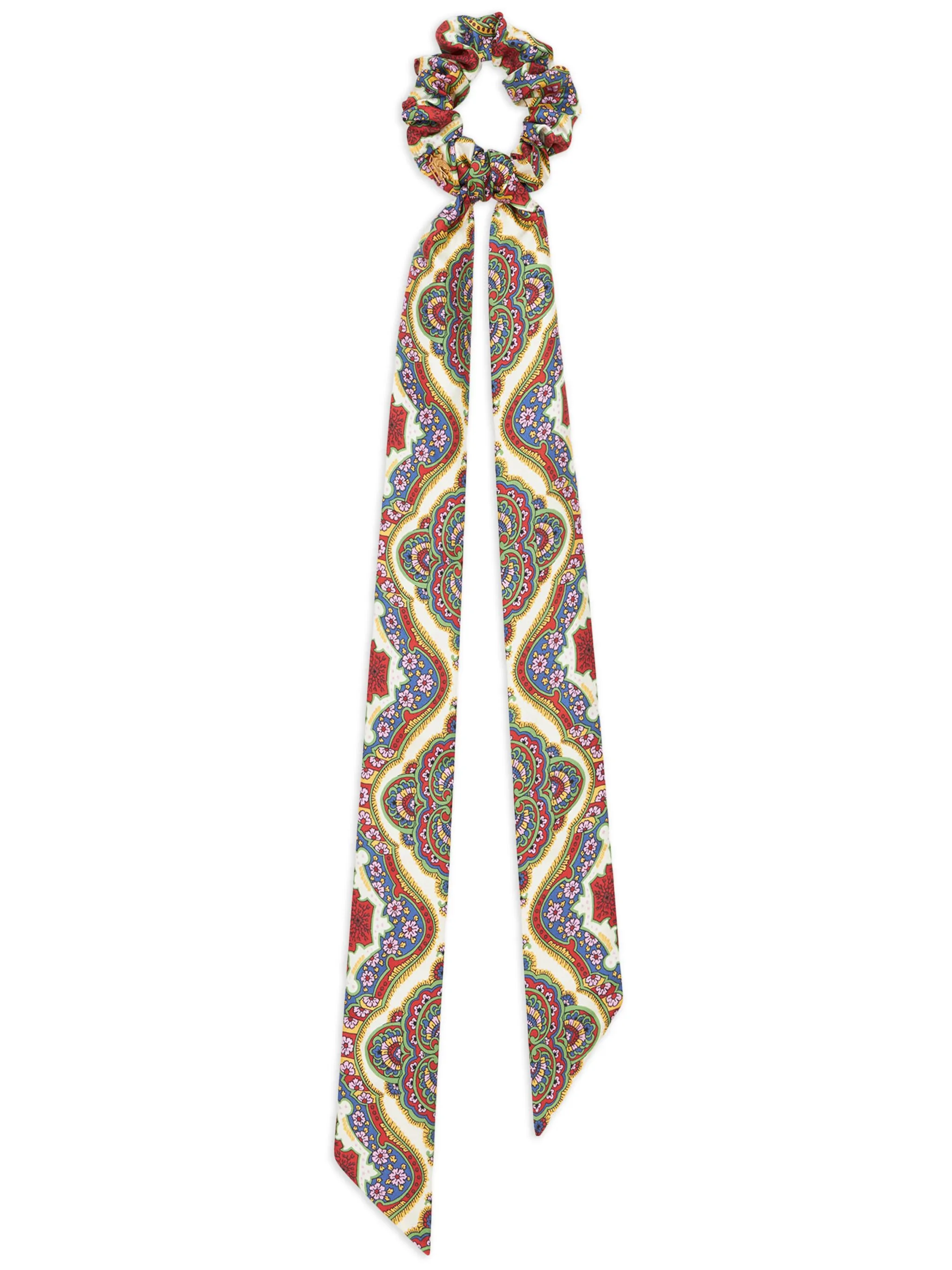 Шелковая резинка для волос с принтом Medallion Etro, красный
Шелковая резинка для волос с принтом Medallion Etro, красный