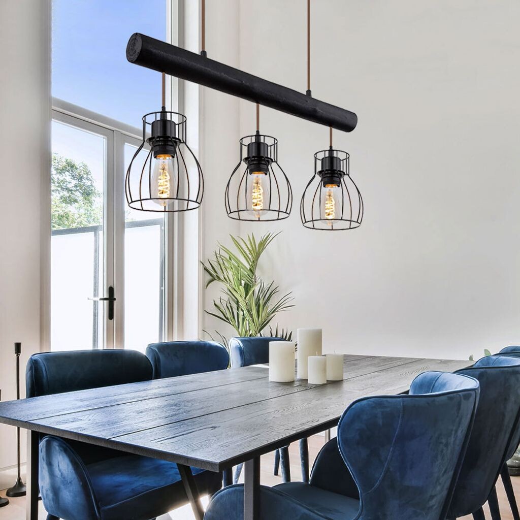 Подвесной светильник, дерево, черный, металлическая решетка, H 140см Globo Lighting
Подвесной светильник, дерево, черный, металлическая решетка, H 140см Globo Lighting