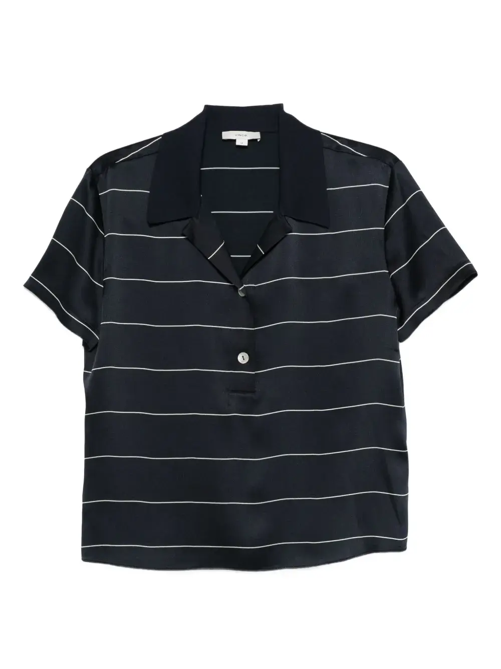 Полосатый топ с короткими рукавами Vince, синий
Полосатый топ с короткими рукавами Vince, синий