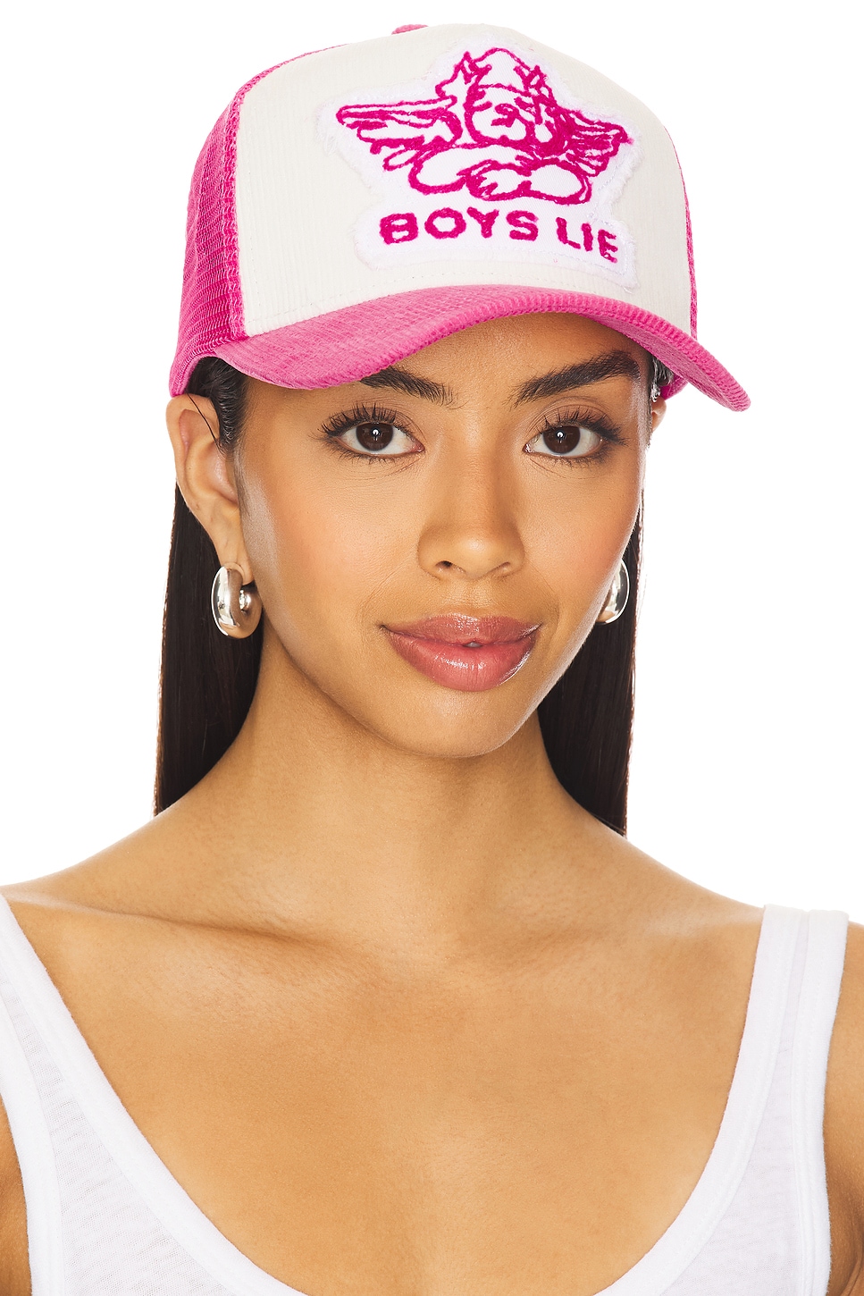 Бейсболка типа "тракер" Boys Lie, pink
Бейсболка типа "тракер" Boys Lie, pink