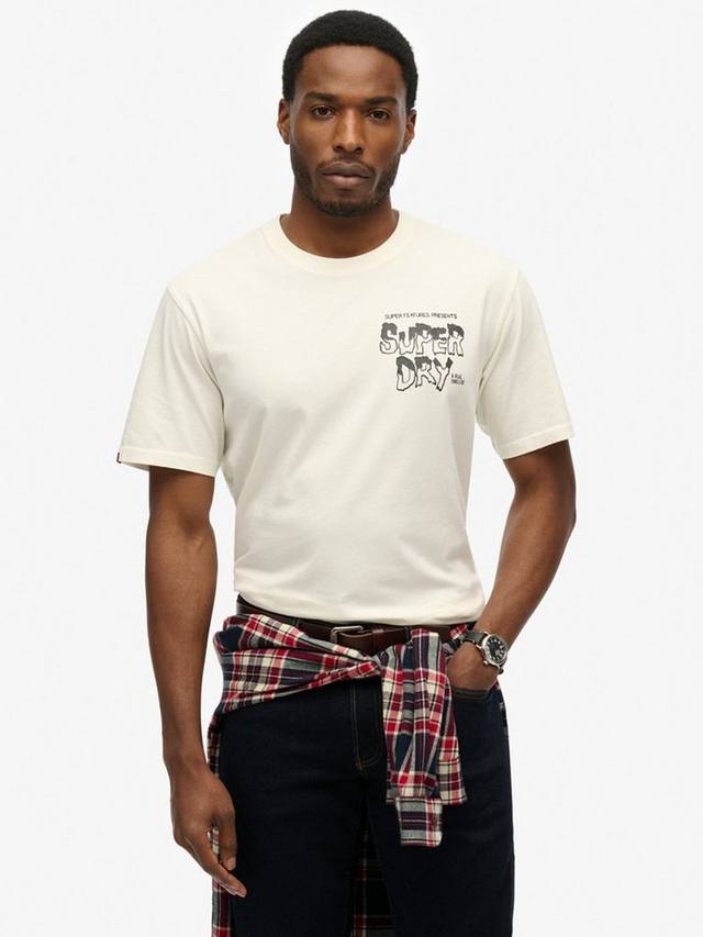 Свободная футболка с изображением b-movie graphic Superdry, белый
Свободная футболка с изображением b-movie graphic Superdry, белый