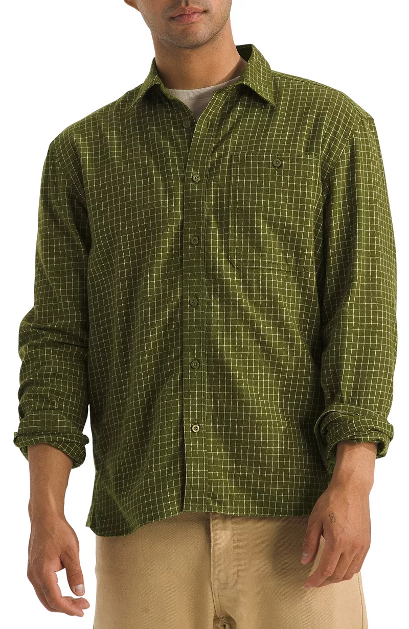 Мужская легкая фланелевая рубашка The North Face Arroyo, цвет Forest Olive Grid Plaid
Мужская легкая фланелевая рубашка The North Face Arroyo, цвет Forest Olive Grid Plaid