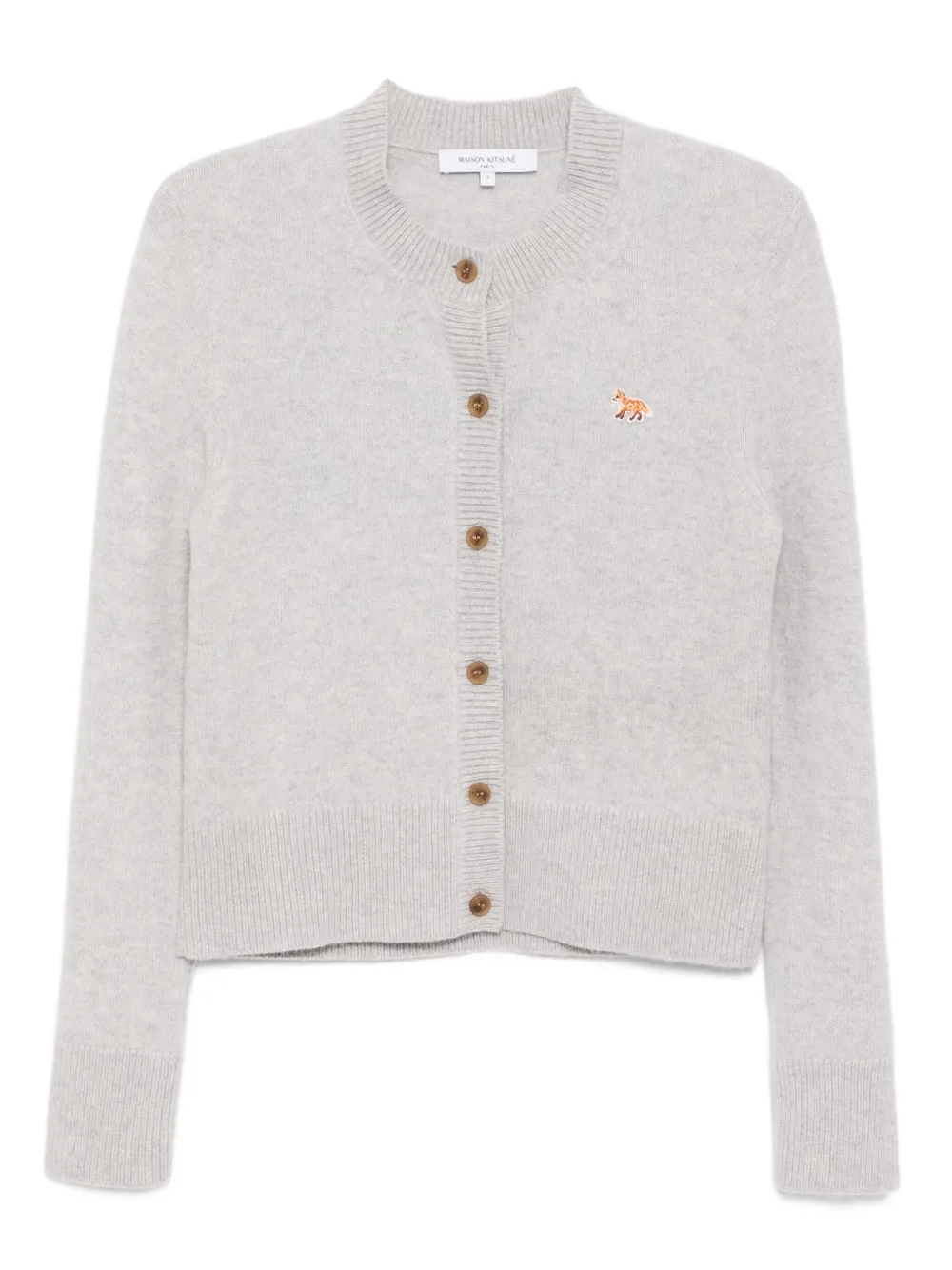 Кардиган с нашивкой Baby Fox Patch Maison Kitsuné, серый
Кардиган с нашивкой Baby Fox Patch Maison Kitsuné, серый