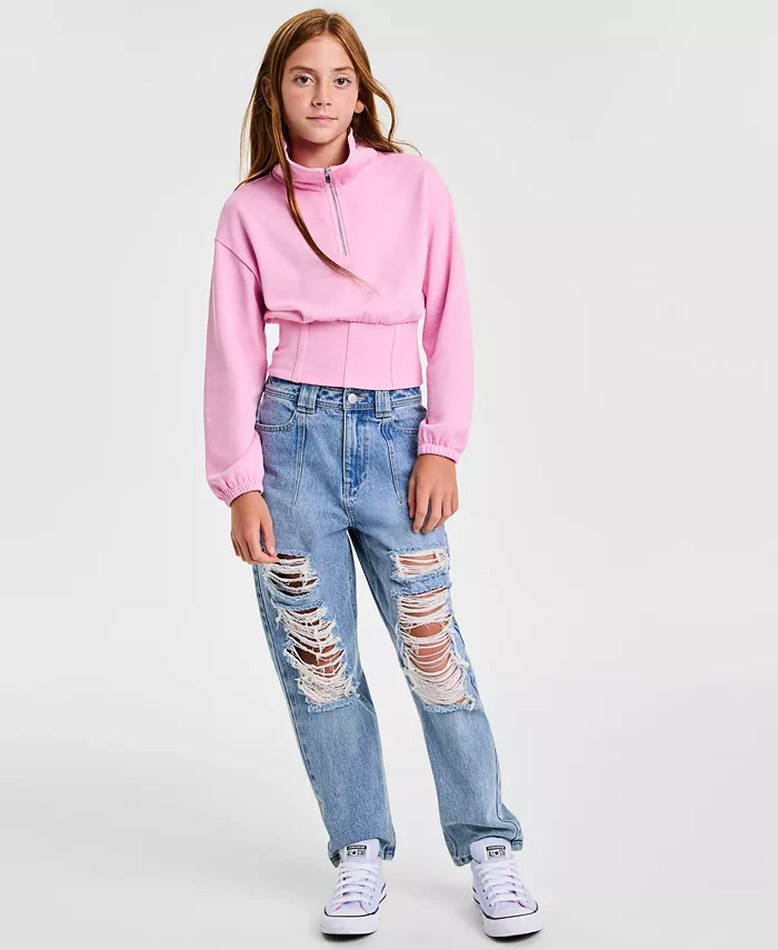 Узкие потертые джинсы для девушек H By Habitual, синий
Узкие потертые джинсы для девушек H By Habitual, синий