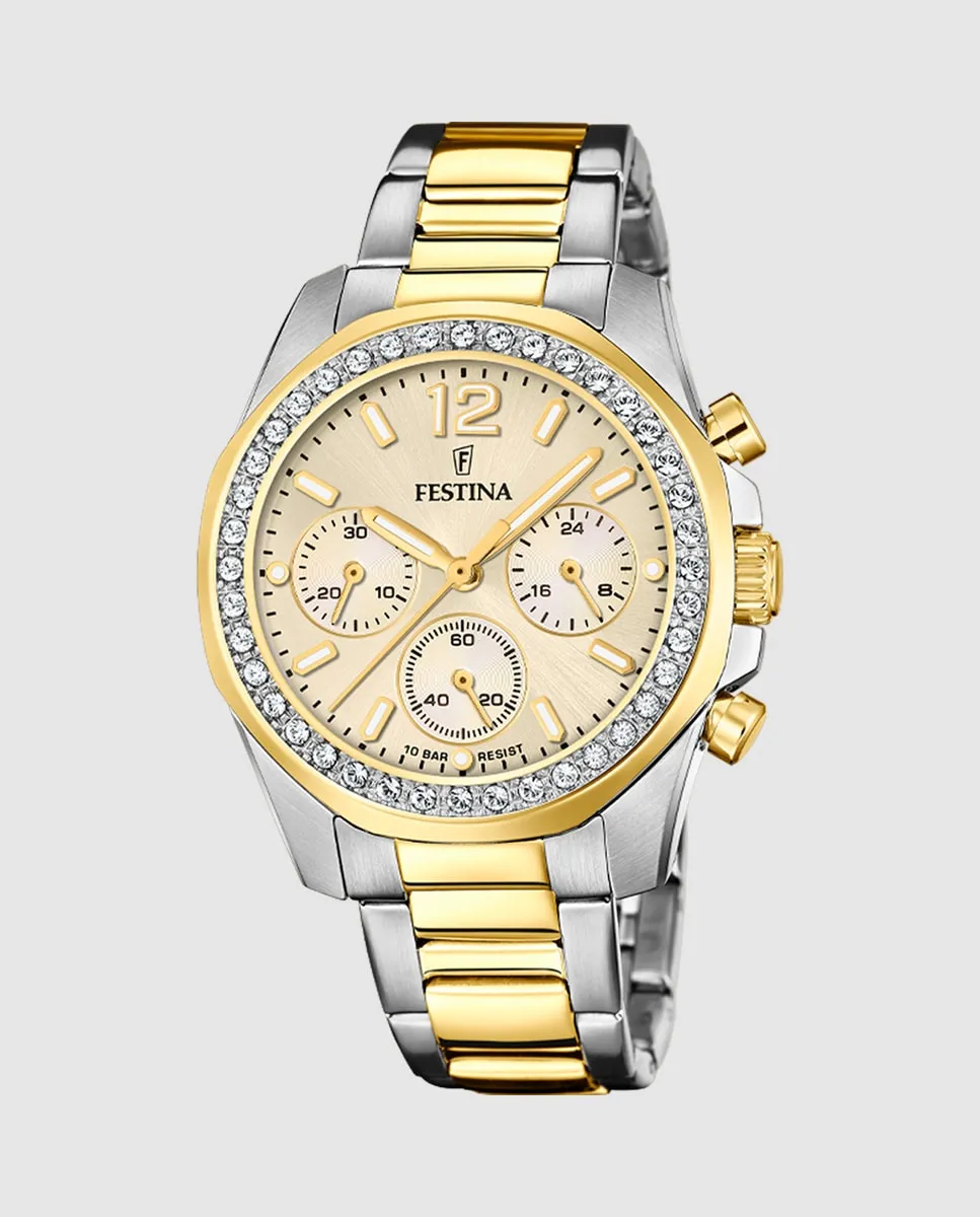F20607/3 Женские часы Boyfriend Rainbow из разноцветной стали Festina, мультиколор
F20607/3 Женские часы Boyfriend Rainbow из разноцветной стали Festina, мультиколор