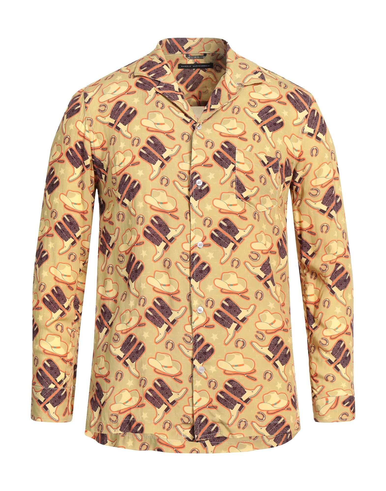 Рубашка Daniele Alessandrini, горчичный
Рубашка Daniele Alessandrini, горчичный