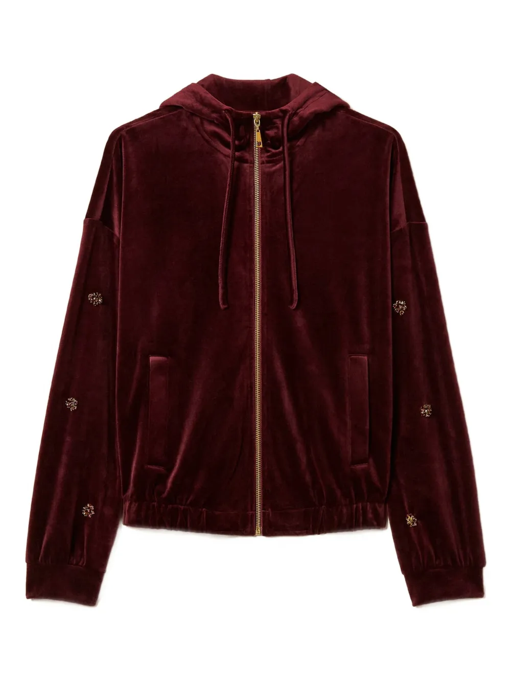 Худи из шенилла Twinset, красный
Худи из шенилла Twinset, красный