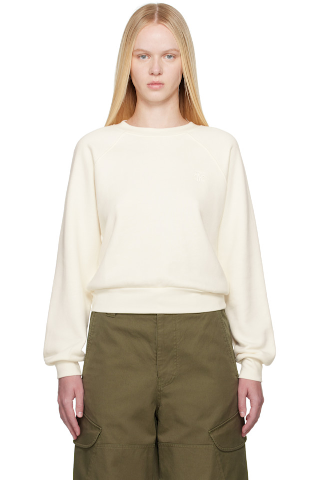 Укороченный свитшот с рукавом реглан Éterne, цвет cream
Укороченный свитшот с рукавом реглан Éterne, цвет cream