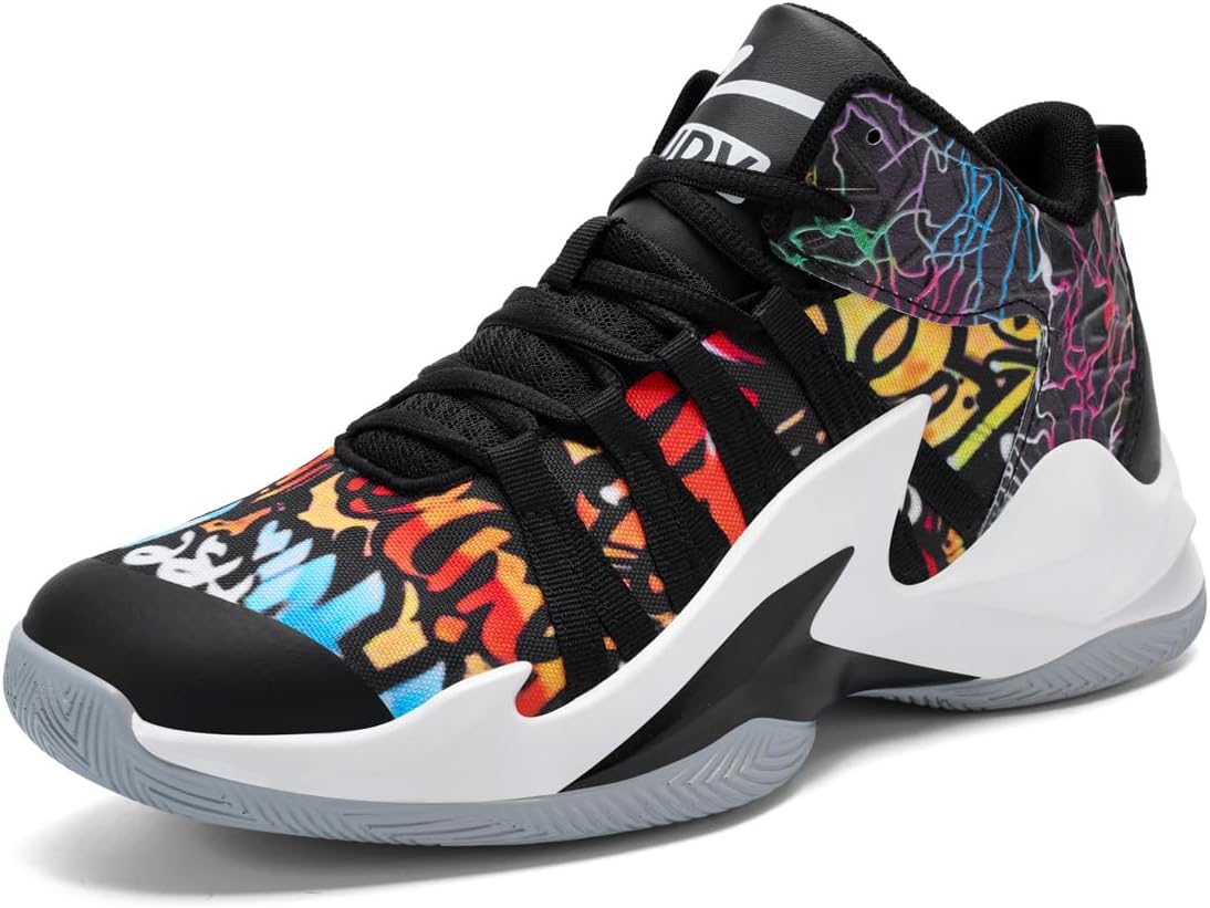 Мужские и женские баскетбольные кроссовки высокие ультралегкие модные, противоскользящие, уличные, дышащие, для активного отдыха с амортизацией для фитнеса Zudvoso, черный
Мужские и женские баскетбольные кроссовки высокие ультралегкие модные, противоскользящие, уличные, дышащие, для активного отдыха с амортизацией для фитнеса Zudvoso, черный