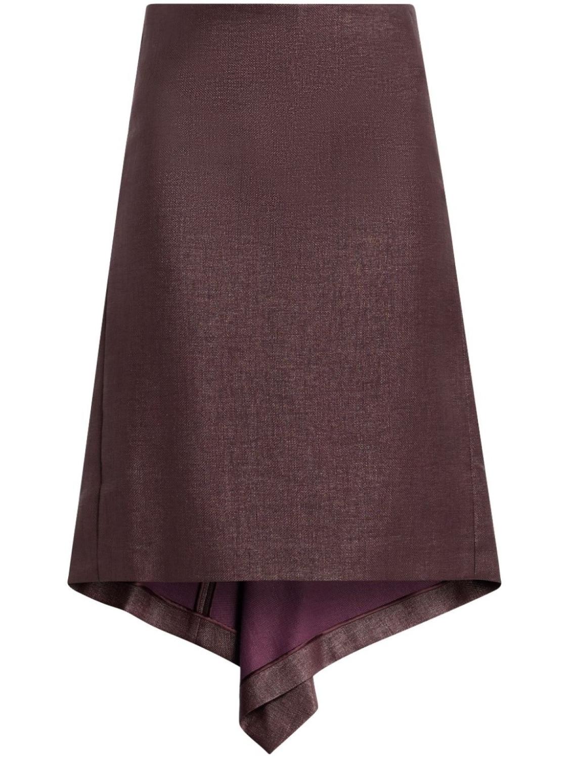 Ferragamo юбка миди асимметричного кроя, красный
Ferragamo юбка миди асимметричного кроя, красный