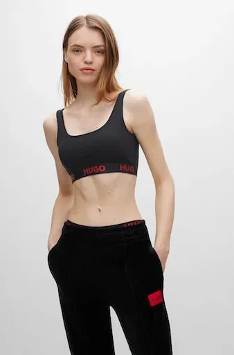 Бюстгальтер без косточек HUGO Underwear "BRALETTE SPORTY LOGO", с эластичным поясом, черный
Бюстгальтер без косточек HUGO Underwear "BRALETTE SPORTY LOGO", с эластичным поясом, черный