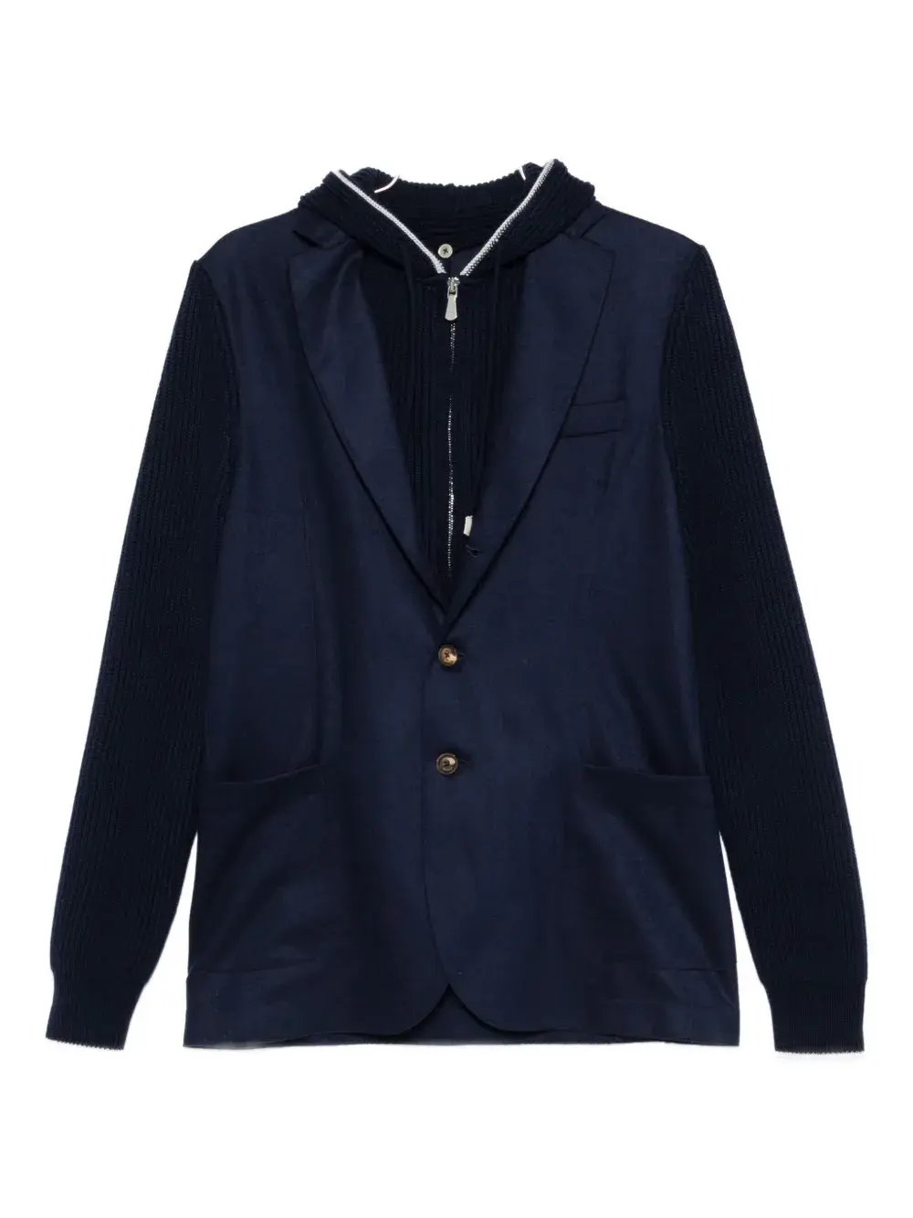 Куртка с капюшоном в рубчик Eleventy, синий
Куртка с капюшоном в рубчик Eleventy, синий