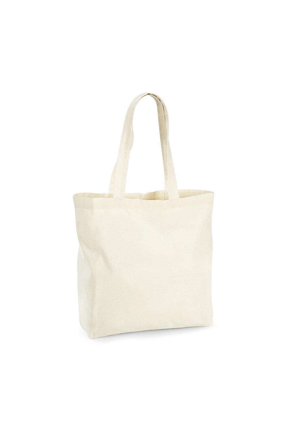Большая сумка-тоут из органического хлопка премиум-класса Westford Mill, обнаженная 
Большая сумка-тоут из органического хлопка премиум-класса Westford Mill, обнаженная