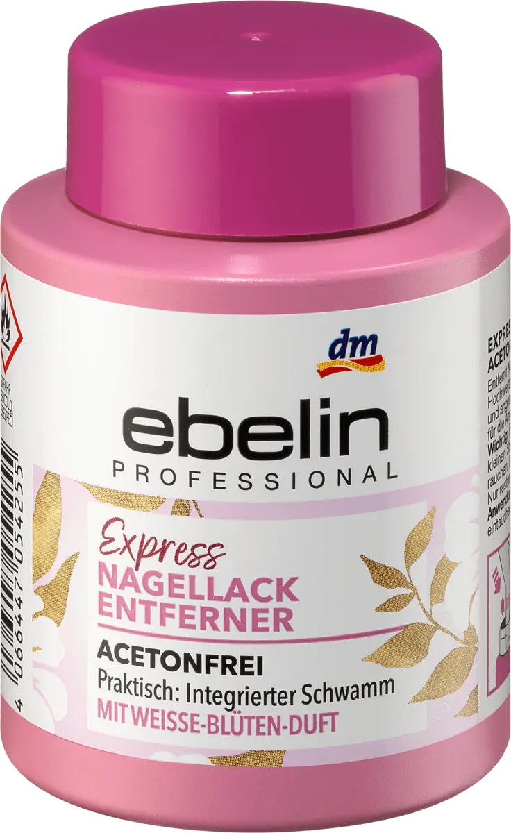 Жидкость для снятия лака Professional Express без ацетона 75 мл ebelin
Жидкость для снятия лака Professional Express без ацетона 75 мл ebelin