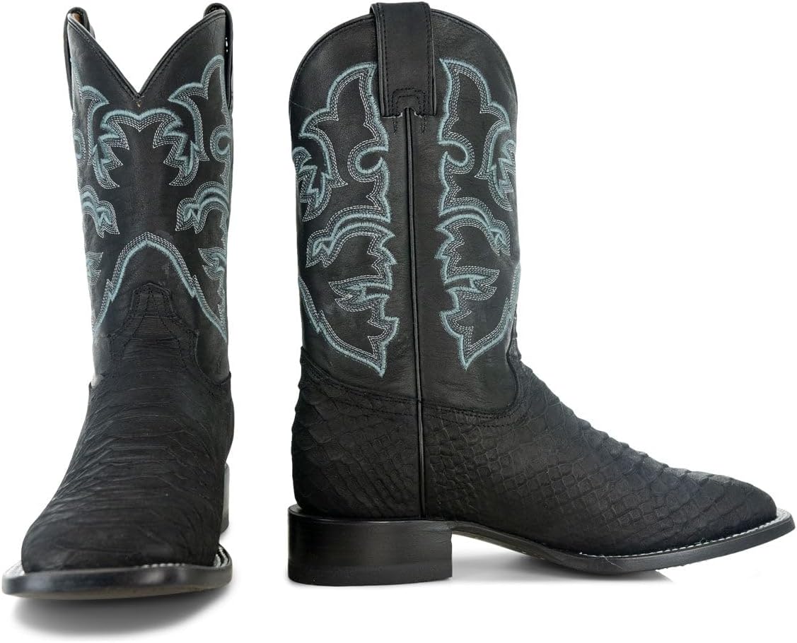 Мужские ковбойские сапоги Soto с квадратным носком и рисунком питона H4021 Soto Boots, черный
Мужские ковбойские сапоги Soto с квадратным носком и рисунком питона H4021 Soto Boots, черный