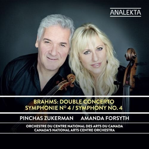 CD диск Zukerman, Pinchas & Forsyth, Amanda: Brahms: Double concerto - Symphony No. 4
CD диск Zukerman, Pinchas & Forsyth, Amanda: Brahms: Double concerto - Symphony No. 4