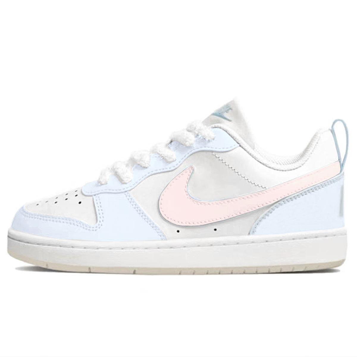 Детские, подростковые, противоскользящие, износостойкие, низкие кроссовки для скейтбординга Court Borough Nike, синий/розовый
Детские, подростковые, противоскользящие, износостойкие, низкие кроссовки для скейтбординга Court Borough Nike, синий/розовый