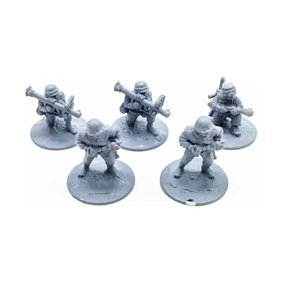 Коллекция немецких панцерфаустов №1, Miscellaneous Historical Miniatures- WWII - Loose Miniatures (28mm) (Unidentifiable Manufacturer)
Коллекция немецких панцерфаустов №1, Miscellaneous Historical Miniatures- WWII - Loose Miniatures (28mm) (Unidentifiable Manufacturer)