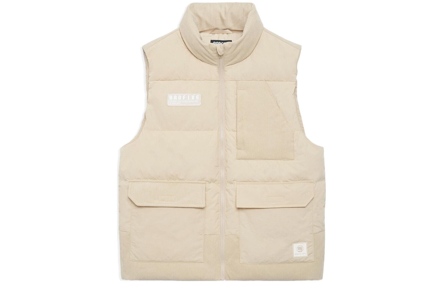 Badfive жилет мужской Off White Lining, кремовый
Badfive жилет мужской Off White Lining, кремовый