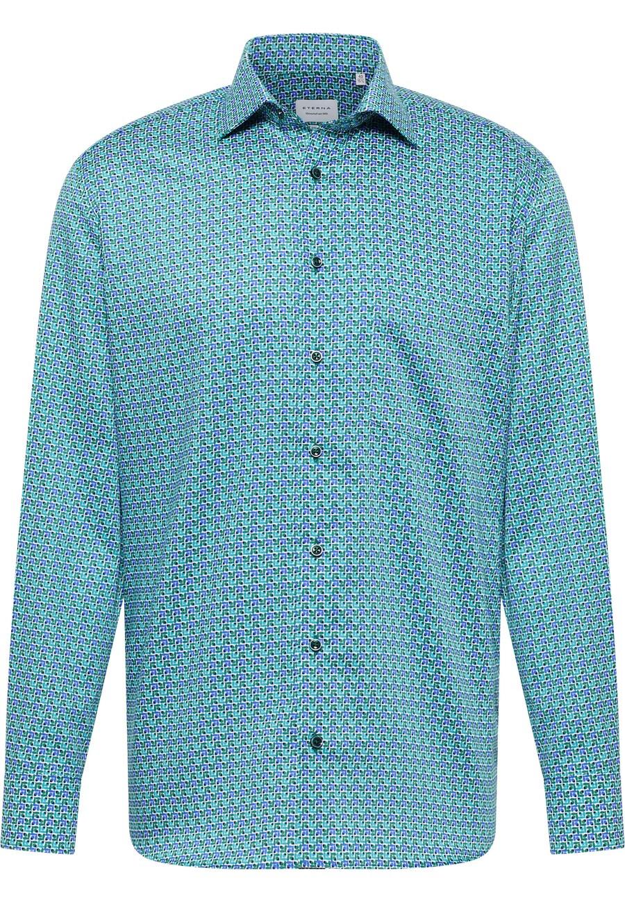 Рубашка делового покроя Regular Fit ETERNA, цвет Blue/Turquoise
Рубашка делового покроя Regular Fit ETERNA, цвет Blue/Turquoise