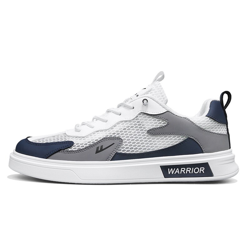 Кеды мужские, обувь для скейтбординга низкая Warrior, цвет Black/Gray 
Кеды мужские, обувь для скейтбординга низкая Warrior, цвет Black/Gray