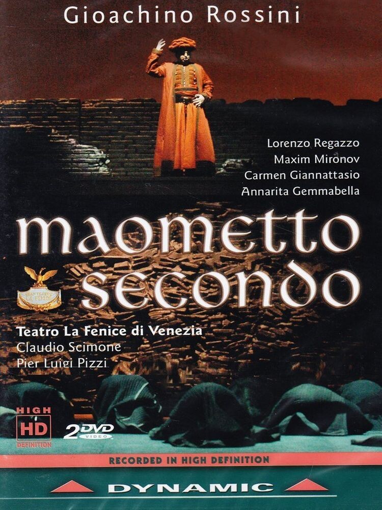 Диск DVD Maometto Secondo
Диск DVD Maometto Secondo