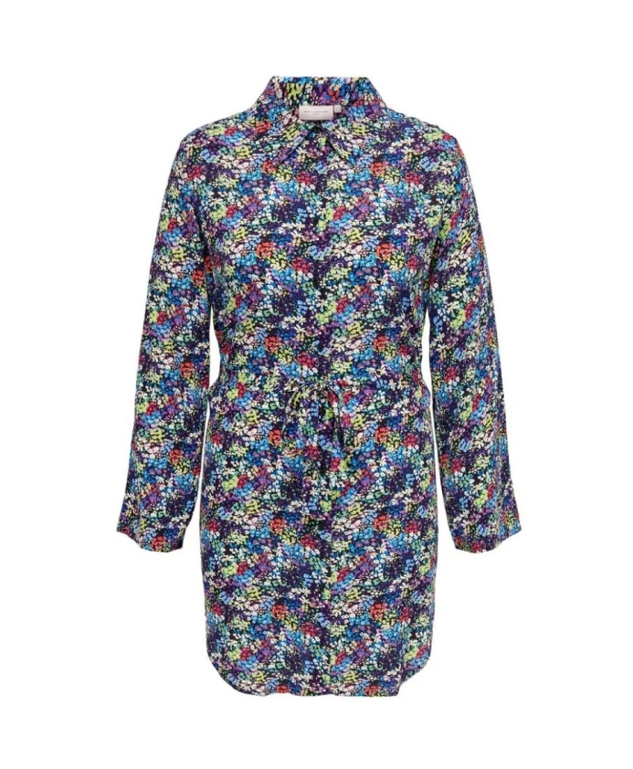 Вечернее синее платье с длинными рукавами Only Carmakoma, мультиколор
Вечернее синее платье с длинными рукавами Only Carmakoma, мультиколор