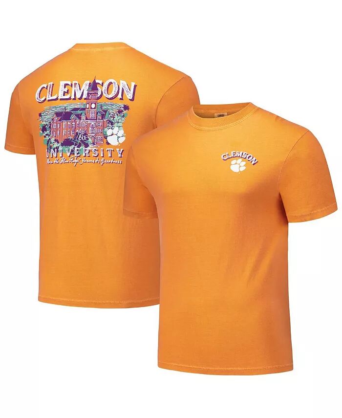 Мужская и женская оранжевая футболка Clemson Tigers Hyper Local Painted Campus Image One
Мужская и женская оранжевая футболка Clemson Tigers Hyper Local Painted Campus Image One