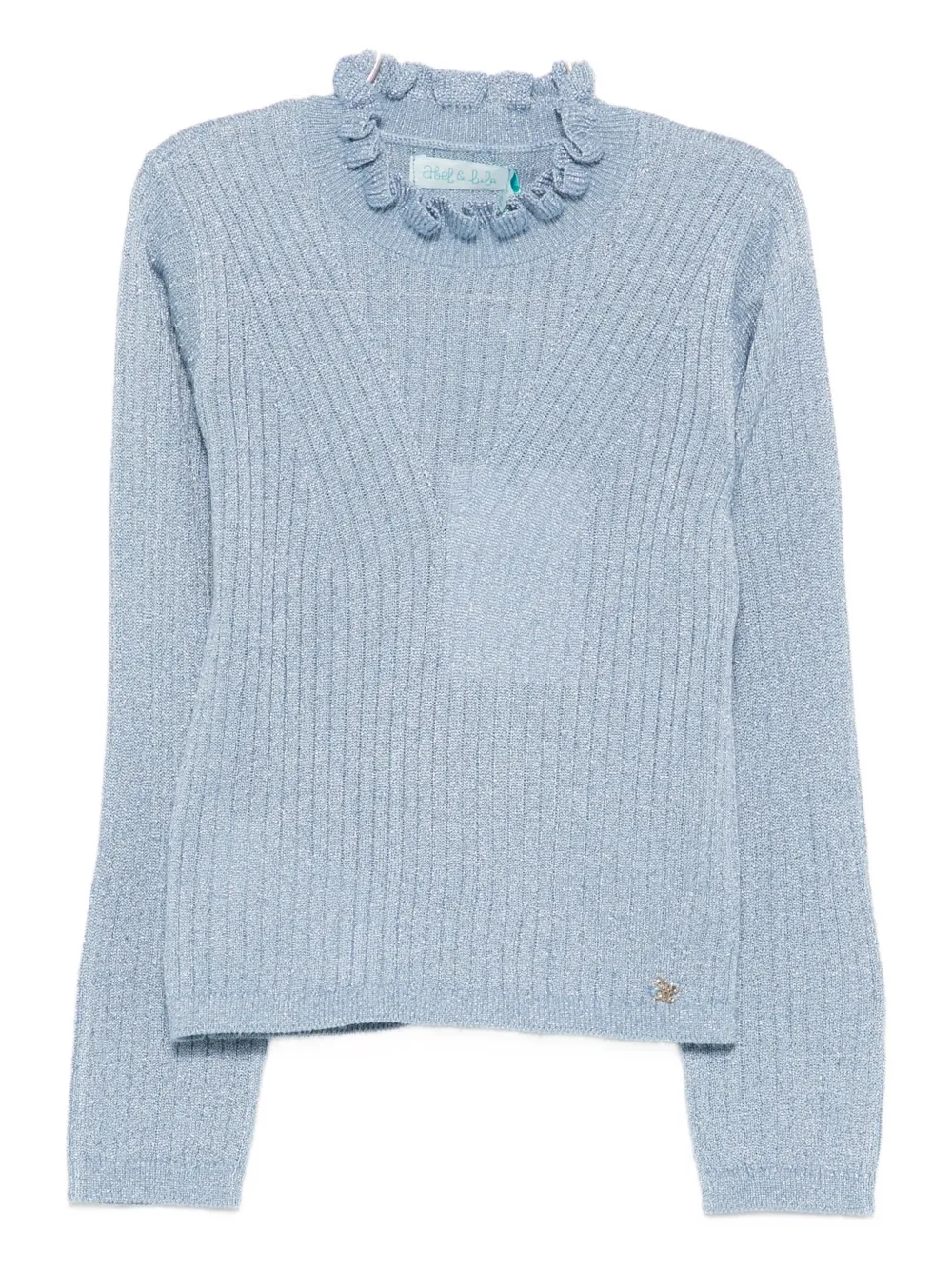 Ребристый джемпер с высоким воротом Abel & Lula, синий
Ребристый джемпер с высоким воротом Abel & Lula, синий