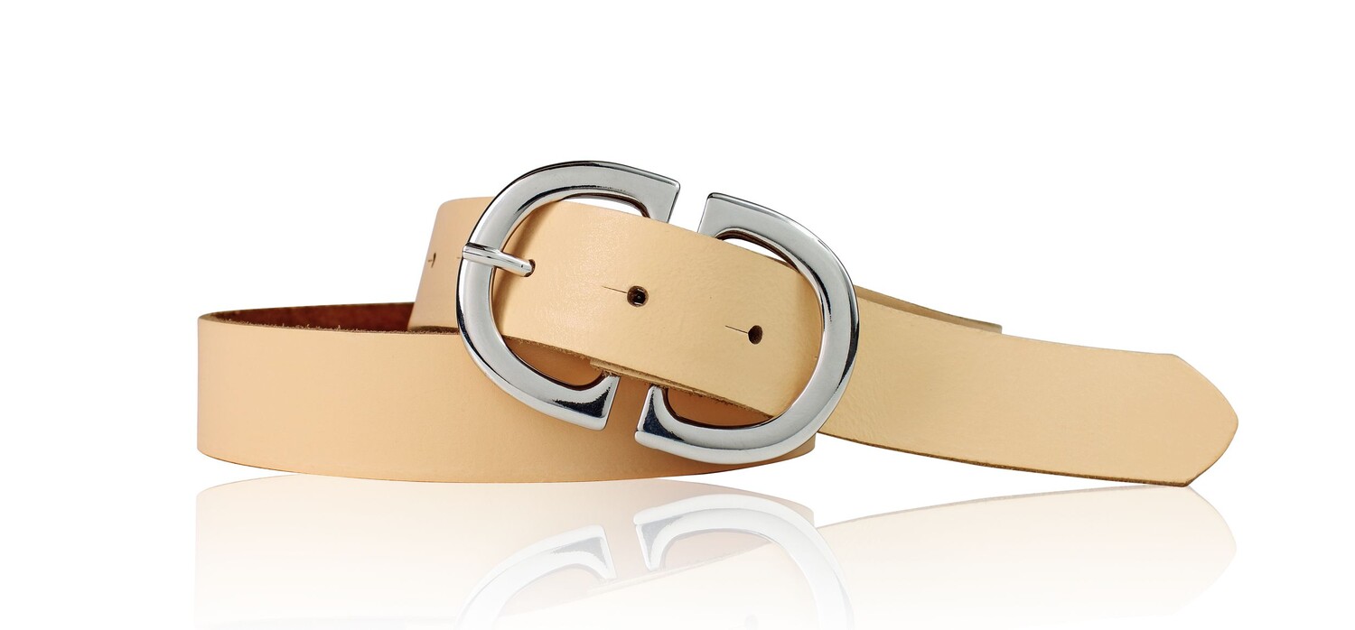 Кожаный ремень FRONHOFER, персиковый
Кожаный ремень FRONHOFER, персиковый