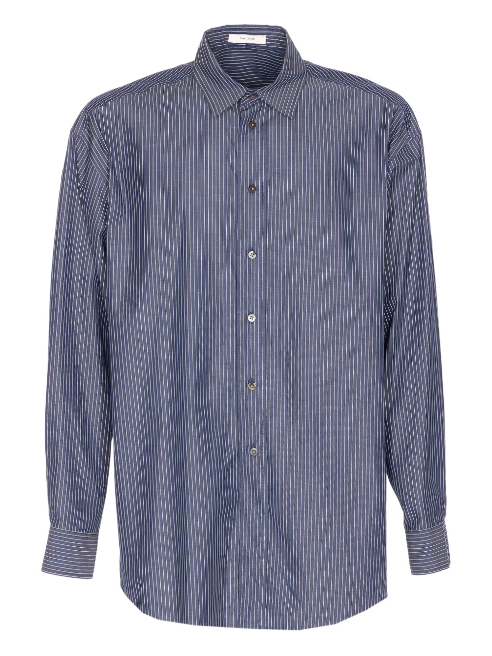 Полосатая рубашка The Row, синий
Полосатая рубашка The Row, синий