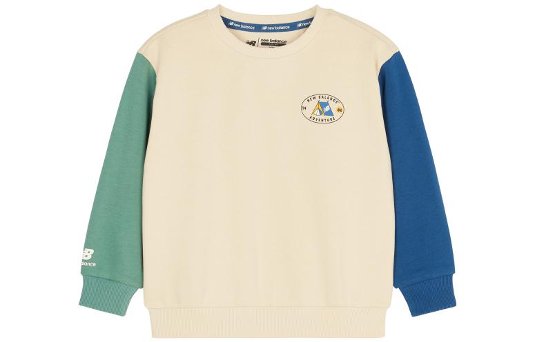 Детская толстовка с круглым вырезом, средней толщины New Balance, хаки
Детская толстовка с круглым вырезом, средней толщины New Balance, хаки