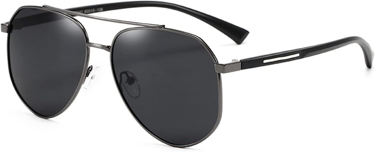 Солнцезащитные поляризованные очки GAOXIN для мужчин и женщин, предназначенные для использования на открытом воздухе, с металлическим покрытием, для вождения (цвет: B, размер: средний), B
Солнцезащитные поляризованные очки GAOXIN для мужчин и женщин, предназначенные для использования на открытом воздухе, с металлическим покрытием, для вождения (цвет: B, размер: средний), B