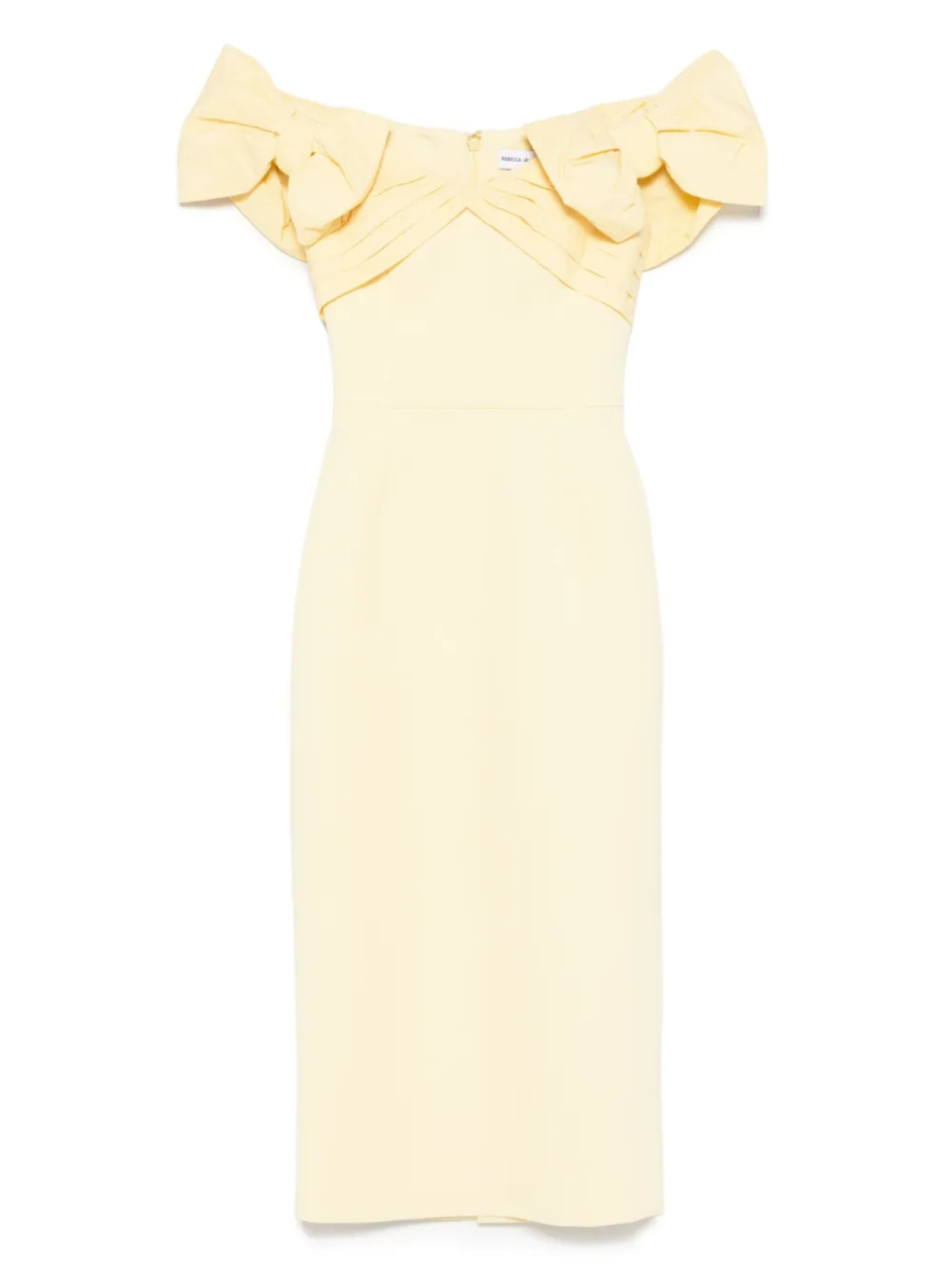 Платье-бантик Лулу Rebecca Vallance, желтый
Платье-бантик Лулу Rebecca Vallance, желтый