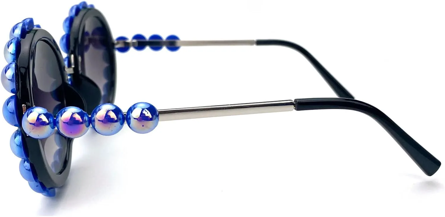 mincl/Винтажные круглые жемчужные солнцезащитные очки для женщин, роскошная оправа из сплава, увеличенного размера, очки для вечеринок, ретро-очки, Colourful&blue
mincl/Винтажные круглые жемчужные солнцезащитные очки для женщин, роскошная оправа из сплава, увеличенного размера, очки для вечеринок, ретро-очки, Colourful&blue