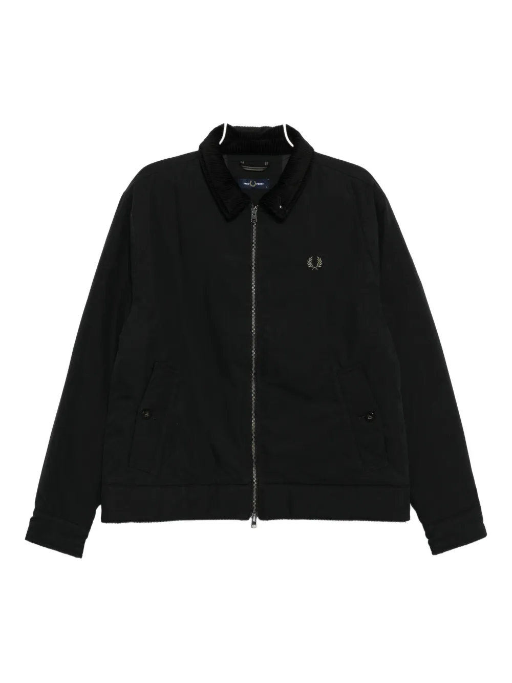 Куртка с вельветовым воротником Fred Perry, черный
Куртка с вельветовым воротником Fred Perry, черный