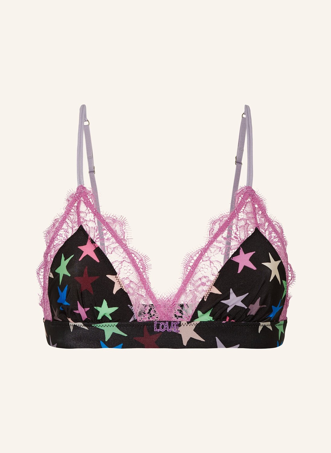 Бюстгальтер с треугольными чашками love lace LOVE Stories, черный/розовый/светло-зеленый
Бюстгальтер с треугольными чашками love lace LOVE Stories, черный/розовый/светло-зеленый