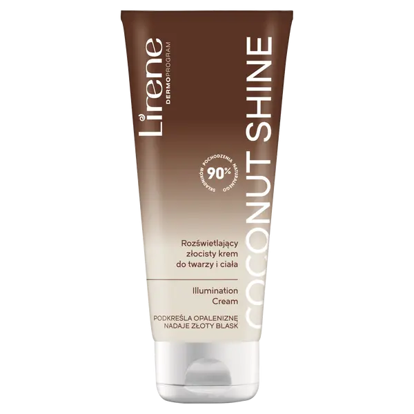 Осветляющий золотистый крем для лица и тела, 150 мл Lirene Coconut shine
Осветляющий золотистый крем для лица и тела, 150 мл Lirene Coconut shine