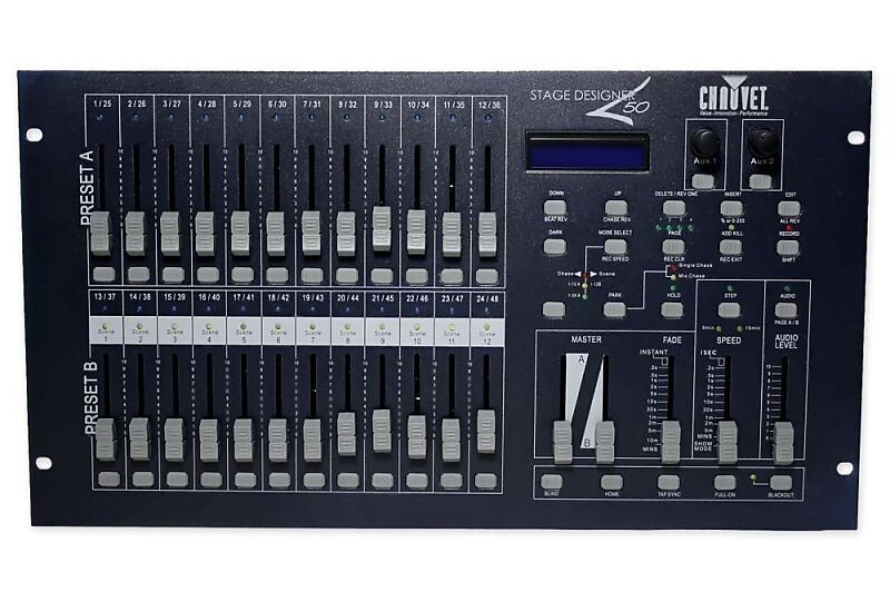 Контроллер освещения Chauvet STAGE DESIGNER 50 HOW
Контроллер освещения Chauvet STAGE DESIGNER 50 HOW